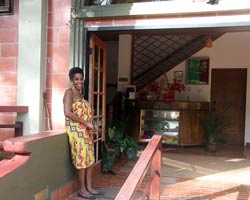 Regina Dumas, owner of the Cuffie River Nature Retreat